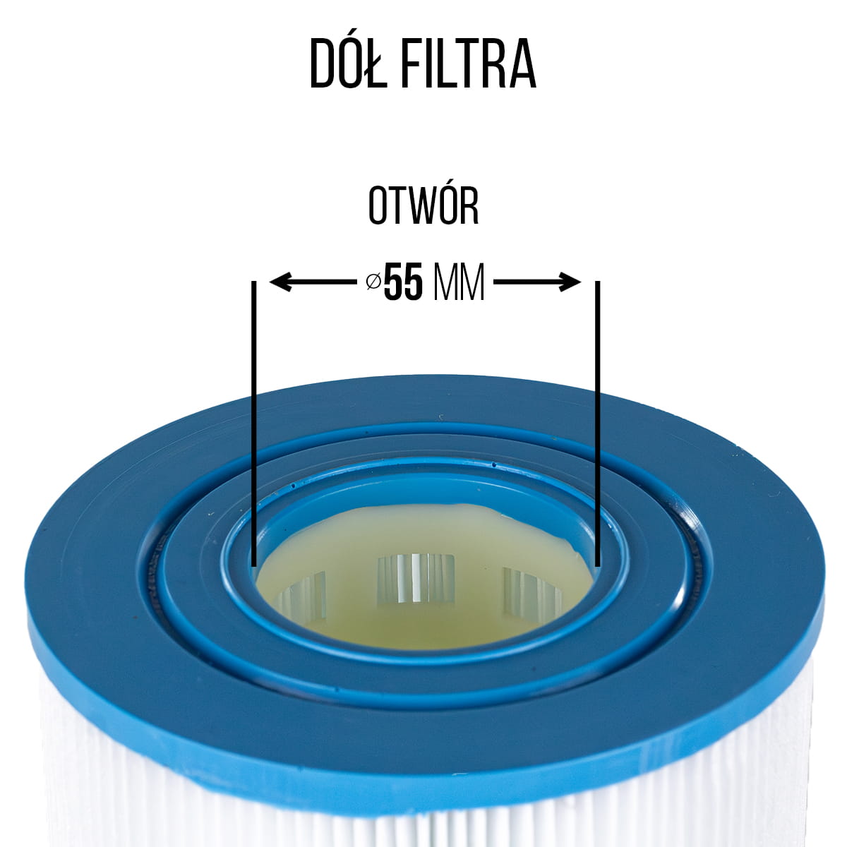 Filtr do Spa Jacuzzi Darlly Sanistream DL704 (339mm) - obrazek 3