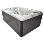 Spa ogrodowe 42 dysze 2 osobowe 200x135cm 230V (cappucino, obudowa szara)