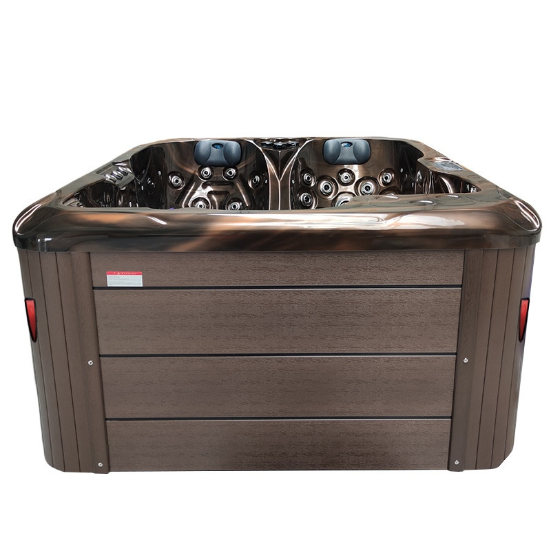 Spa ogrodowe 3 osobowe 75 dysz akryl Magma gold obudowa Kawa 210x160 - obrazek 12