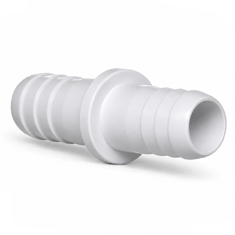 Złącze typu BARB 3/4 cala białe do rur winylowych 80 mm