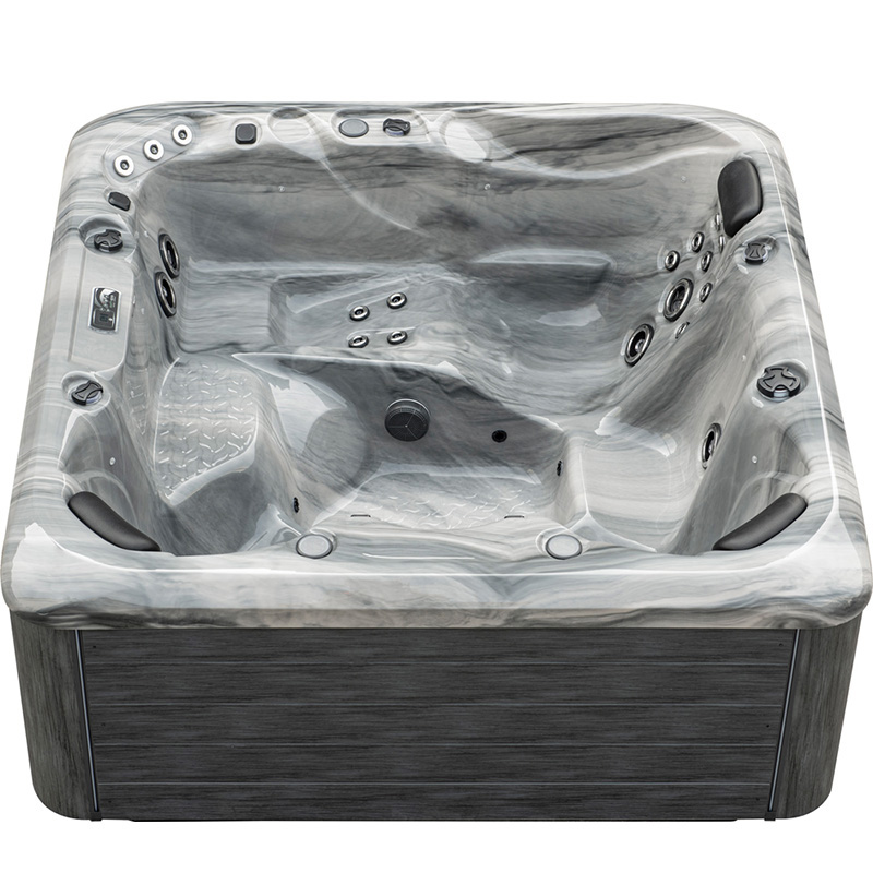 Spa ogrodowe Earth Erebus II 5 osobowe 39 dysz akryl Odyssay obudowa Szara deska 200x200 - obrazek 3