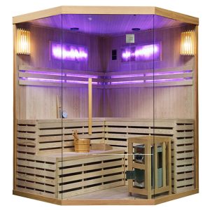 Sauna FIŃSKA KEMI 6 piec HARVIA 8KW 5-6 osobowa 200x200