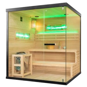 Sauna FIŃSKA LARK 5 piec HARVIA 6KW 4-5 osobowa 180x160