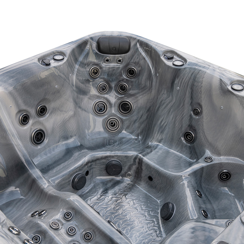 Spa ogrodowe Earth Mariana 6 osobowe 55 dysz akryl Odyssey obudowa Szara deska 215x215 - obrazek 8