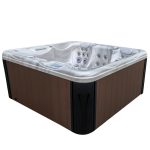 Zbliżenie: Spa ogrodowe 4 osobowe 57 dysz akryl Cappucino