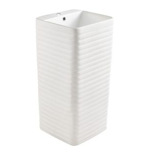 Umywalka wolnostojąca kwadratowa UM-H15-MRS 84X41X41CM