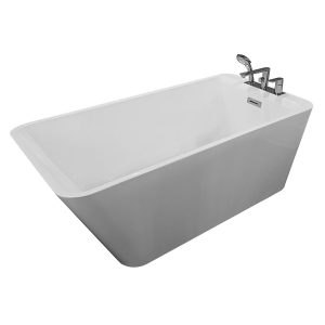 MO-1015D Wanna wolnostojąca z baterią chromowaną 170X75X58CM