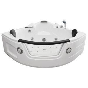 MAZUR - OUTLET MO-0322 Wanna z hydromasażem SPA łazienkowa 135x135x63cm