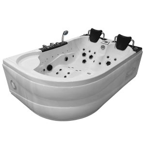 Wanna z hydromasażem łazienkowa SPA MUS-1062 #07 PRAWA 180x122x60cm