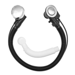 Mechanizm spustowy z syfonem do wanien z hydromasażem MS-003