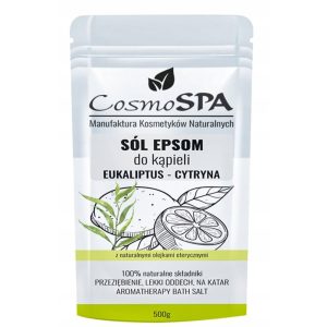 COSMOSPA SÓL EPSOM DO KĄPIELI EUKALIPTUS CYTRYNA 500G