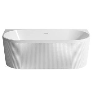 MO-1045D Wanna wolnostojąca przyścienna ryflowana 170X80X58CM