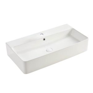 Umywalka ścienna prostokątna UM-A551B 16X80,5X43CM