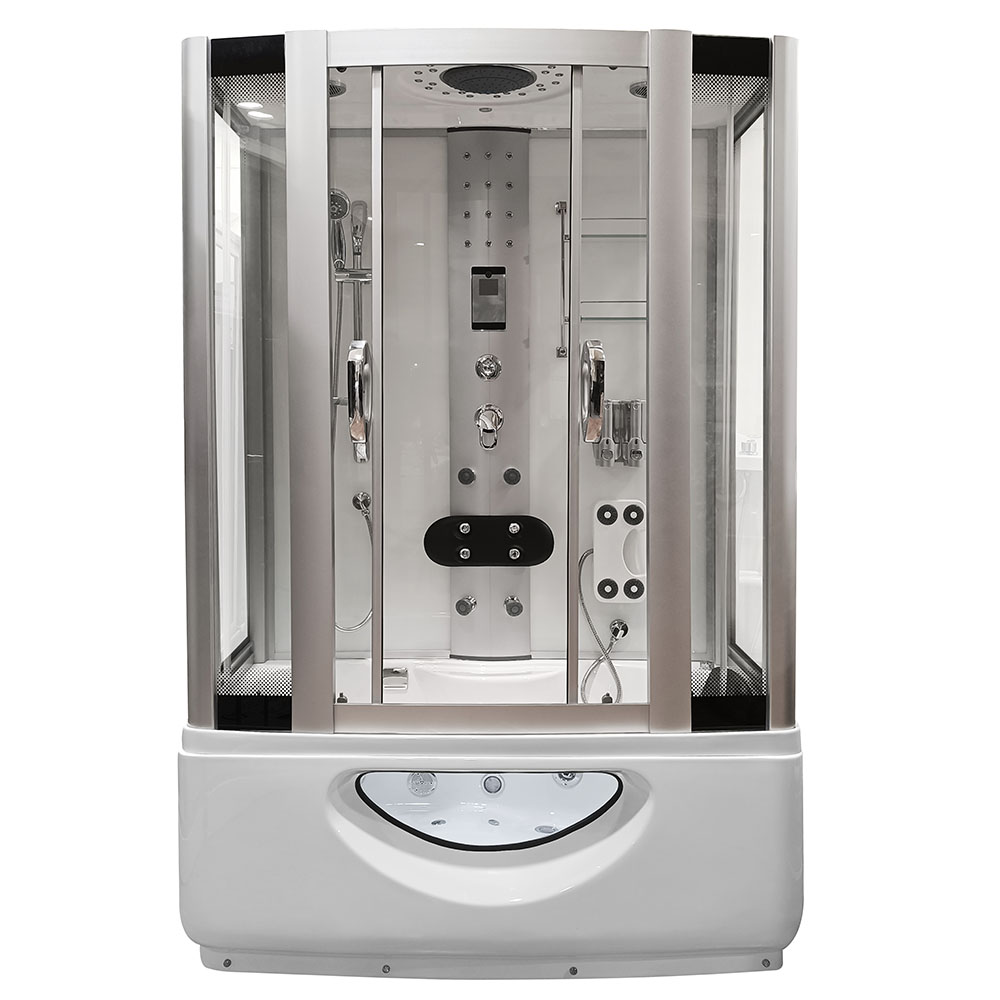 MO-09944A-145 BIAŁA Kabino wanna łazienkowa SPA z hydromasażem 145X85X220CM