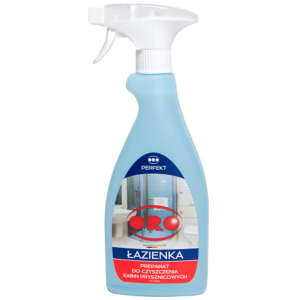 ORO PREPARAT DO CZYSZCZENIA KABIN PRYSZNICOWYCH, NATRYSKÓW - 500ML