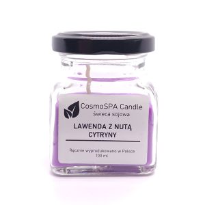 COSMOSPA ZAPACHOWA ŚWIECA SOJOWA - LAWENDA 100ML