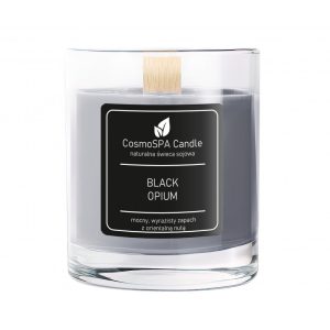 COSMOSPA ZAPACHOWA ŚWIECA SOJOWA - CZARNE OPIUM 180G
