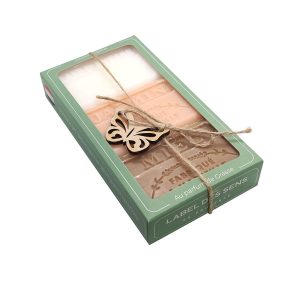 COSMOSPA ZESTAW 3 MYDEŁ MARSYLSKICH (MLEKO KOZIE, JAŚMIN, MIÓD) 375G