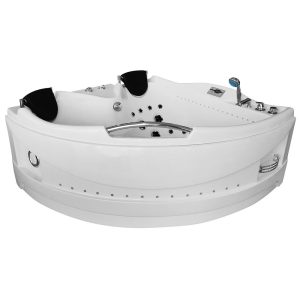 Wanna z hydromasażem łazienkowa SPA MUS-1086 #01 LEWA 152x152x71cm
