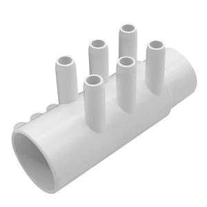 Rozdzielacz do rur powietrza 1" x 6 wyjść 3/8" RZ-008