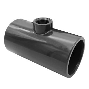 Trójnik trojak z redukcją i gwintem fi 50 mm / 1/2" PV-059 rozmiar europejski