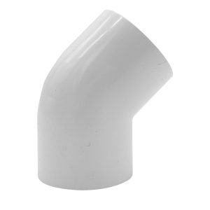 Kolanko PVC 45° stopni fi 33,5 mm PV-022 rozmiar amerykański