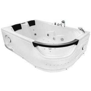 MO-1665 TURBO LEWA Wanna łazienkowa SPA z hydromasażem 180X120X63CM