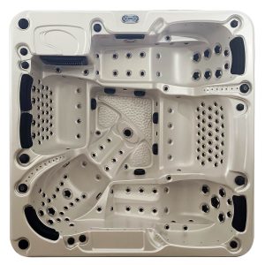 MOG-1336 AK.21 OB.04C Wanna SPA z hydromasażem ogrodowa 240X240X93CM