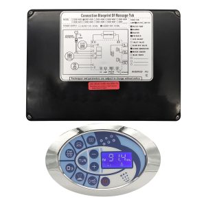 Sterownik do wanny z hydromasażem ST-003 + panel + funkcja podgrzewania wody + czujniki p. wody | MODEL: DXD-A005