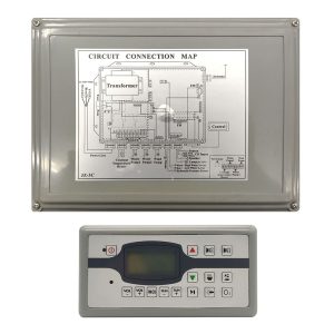 Sterownik do wanny z hydromasażem ST-006 + panel + funkcja p. wody | 2 POMPY - MUS