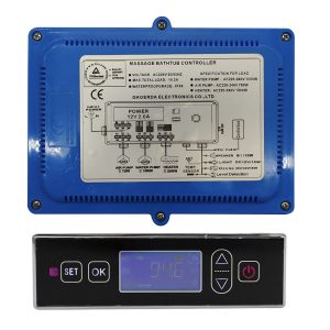 Sterownik do wanny z hydromasażem ST-007 + pilot + panel + funkcja podgrzewania wody + czujniki p. wody | MODEL: GD-370