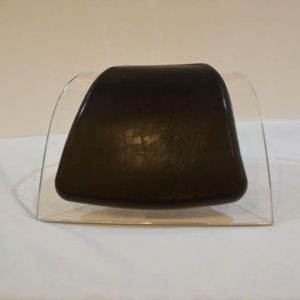 Zagłówek do wanny przykręcany czarny silikonowy ZG-008