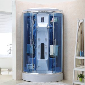 MO-0210WS Kabina prysznicowa z hydromasażem i funkcją sauny parowej 100X100X220CM