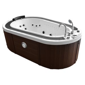 Wanna z hydromasażem łazienkowa SPA MUS-1083 AK.01 OB.04C 206x134x64cm