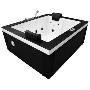 Wanna z hydromasażem łazienkowa SPA MUS-1089 AK.01 OB.05C 180x150x70cm