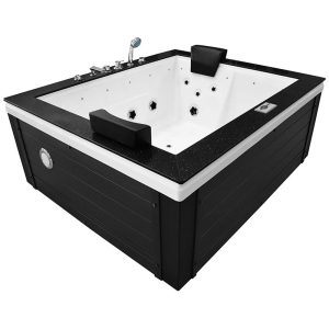 Wanna z hydromasażem łazienkowa SPA MUS-1089 AK.01 OB.01C 180x150x70cm