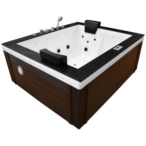 Wanna z hydromasażem łazienkowa SPA MUS-1089 AK.01 OB.04C 180x150x70cm
