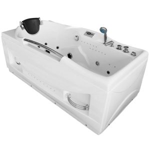 Wanna z hydromasażem łazienkowa SPA MUS-1050 #01 LEWA 174x88x70cm
