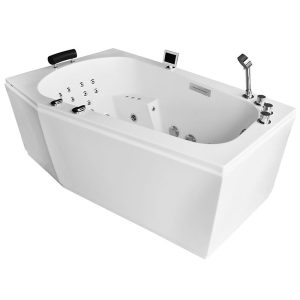 Wanna z hydromasażem łazienkowa SPA MUE-007A LEWA 170x100x70cm