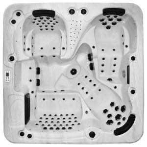 MOG-1338 Wanna SPA z hydromasażem ogrodowa 220X220X93CM