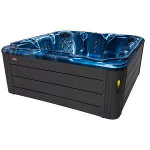 SPA ogrodowe 7 osobowe 101 dysz akryl Niebieska fala obudowa Szara 230x230