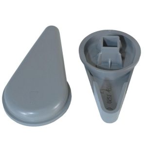 Uchwyt zaworu wody/powietrza do spa ogrodowego 2" szary, Waterway