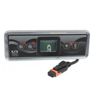 Panel sterowania Gecko IN.K300 z wyświetlaczem LED – 4 przyciski, do 2 pomp