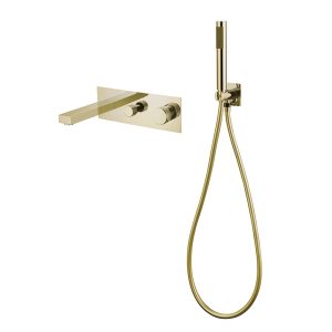 WS-Y255MG Zestaw wannowy podtynkowy 2 funkcyjny (słuchawka prysznicowa z uchwytem + wylewka)