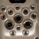 Spa ogrodowe 3 osobowe 75 dysz Antracyt 210x160