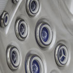 Spa ogrodowe 4 osobowe 57 dysz akryl Antracyt