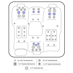Detal: Spa ogrodowe 4 osobowe 57 dysz akryl Antracyt