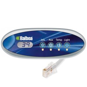Panel Sterowania z wyświetlaczem Balboa VL240 4 przyciski - do SPA ogrodowego