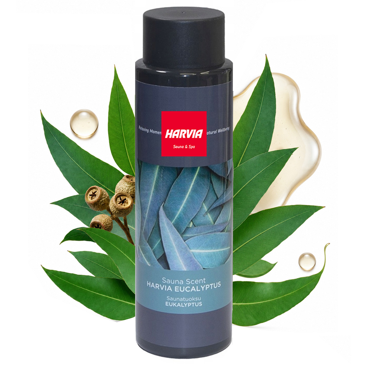Harvia Aromat do sauny Eukaliptus 400 ml | Zapach relaksu i świeżości