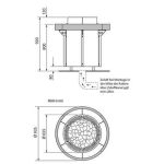 Detal: Piec elektryczny do sauny EOS Orbit 24k W